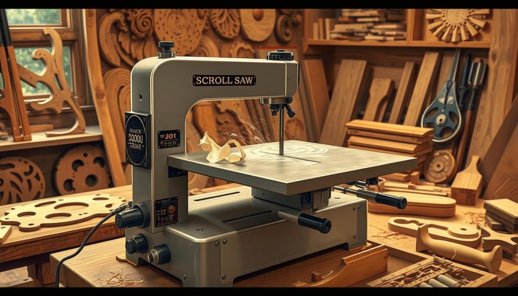 Professional scroll saw